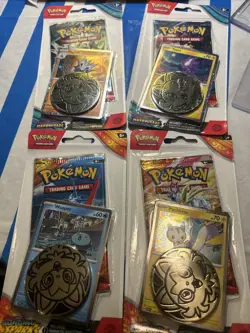 4 Pokemon Blister Packs (2) twilight Masquerade & (2) Surging Sparks Scarlet - Image 2
