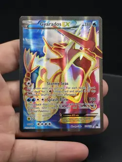 Pokemon Gyarados EX TCG Full Art Holo Ultra Rare Card 114/122 XY-Breakpoint - Image 2
