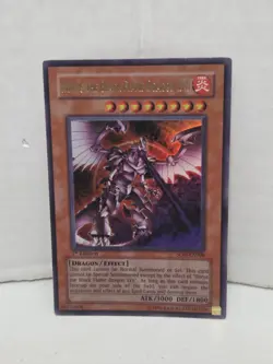 Yugioh Ultra Rare 1st Edition Horus The Black Flame Dragon LV8 SOD-EN008 - Image 2