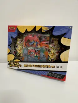 Pokemon TCG Mega Evolution Ascended Heroes Mega Feraligatr ex Box New Sealed UK - Image 3