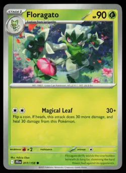 Floragato 017/159 Common Journey Together Pokemon Near Mint - Image 1