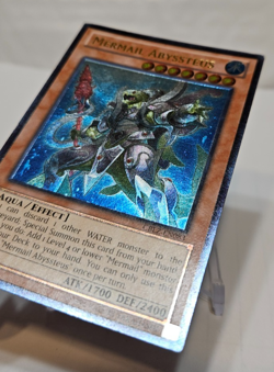 ULTIMATE Rare Mermail Abyssteus CBLZ-EN083 Unlimited Yugioh 7672 - Image 2