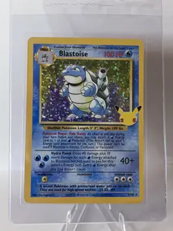 Mint Pokemon TCG Blastoise Celebrations: Classic Collection 2/102 Holo Rare - Image 2