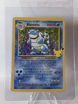 Mint Pokemon TCG Blastoise Celebrations: Classic Collection 2/102 Holo Rare - Image 3