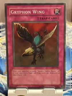 Gryphon Wing - SDP-050 Super Rare - YuGiOh- 1st Edition - Image 5