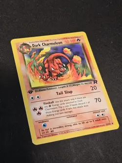 Pokemon TCG Dark Charmeleon 32 Team Rocket Rare 1st Edition LP - Image 2