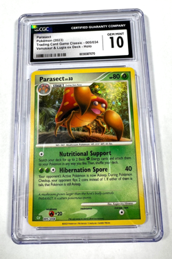 CGC 10 GEM MINT Parasect 005/034 Holo 2023 Pokemon TCG Classic Venusaur Lugia - Image 1
