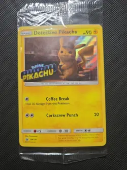Detective Pikachu [Stamp] #SM190 Pokemon Promo Sealed - Image 1