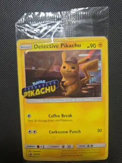 Detective Pikachu [Stamp] #SM190 Pokemon Promo Sealed - Image 2