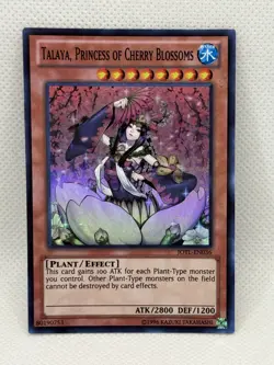 Yugioh! Talaya, Princess of Cherry Blossoms - JOTL-EN036 - Super Rare - NM - Image 1