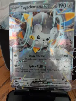 Togedemaru ex 149/217 Double Rare Ascended Heroes Pokemon TCG (English)NM - Image 1