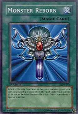 Monster Reborn - SDK-036 - Common - Unlimited Edition - Moderately Played - Image 1