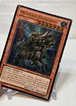 ULTIMATE Rare Mermail Abyssteus CBLZ-EN083 Unlimited Yugioh 7670 - Image 4