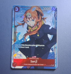 Bandai One Piece CCG Sanji Alt Art Foil Special Rare ENG OP10-005 3000 - Image 1