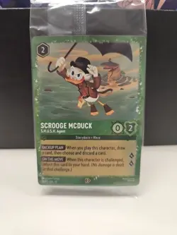 Scrooge McDuck - S.H.U.S.H. Agent 36 Disney Lorcana Promo Cards Holo - Image 1