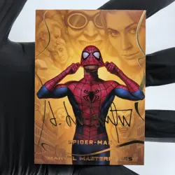 Marvel Card Spider-Man 87 Signature Series Masterpieces 2022 Upper Deck - Image 2
