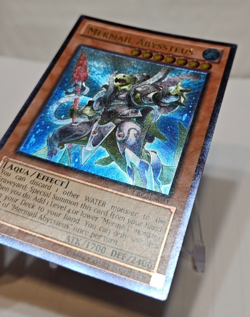ULTIMATE Rare Mermail Abyssteus CBLZ-EN083 Unlimited Yugioh 7669 - Image 2