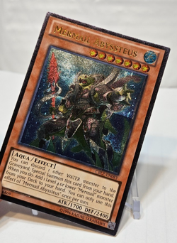 ULTIMATE Rare Mermail Abyssteus CBLZ-EN083 Unlimited Yugioh 7669 - Image 4