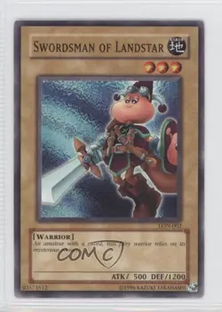 Swordsman of Landstar Unlimited YuGiOh Labyrinth Nightmare #LON-002 2003 READ - Image 1