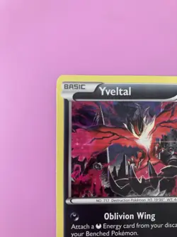Pokemon Card TCG - Yveltal - 65/114 - Holo - XY Steam Siege Excellent Condition - Image 2