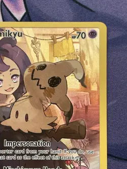 2019 Pokemon Card Sun & Moon Cosmic Eclipse Mimikyu 245/236 Secret Rare NM - Image 3