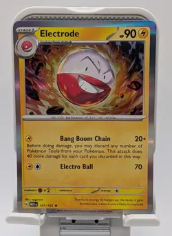 Electrode 101/165 - Pokemon TCG Scarlet & Violet 151 (2023) - NM - Holo Rare 🔥 - Image 1