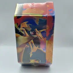 Pokemon TCG Mega Charizard Y ex Tin New Factory Sealed 4 Booster Packs - Image 4
