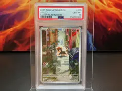 2025 POKEMON MEG EN-MEGA EVOLUTION ILLUSTRATION RARE #139 LITLEO PSA 10 🐦‍🔥 - Image 1