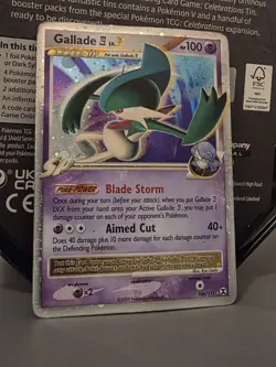 Pokemon TCG Gallade E4 LV.X 106/111 Rising Rivals 2009 - Image 3