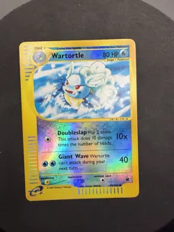 Moderately Played Wartortle - 92/165 - Uncommon Pokemon Expedition - Image 1