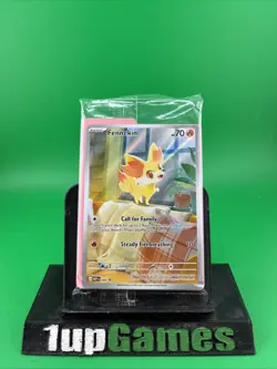 SEALED - Pokemon TCG Fennekin 080 - Black Star PROMO FULL ART Chaos Rising ETB - Image 1