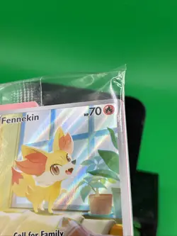 SEALED - Pokemon TCG Fennekin 080 - Black Star PROMO FULL ART Chaos Rising ETB - Image 4