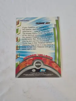Nurse Joy #162 Topps Animation Series 3 Blue Label Pokemon Lightly Played - Image 2