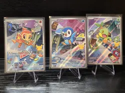 Pokemon TCG First Partner Illustration Collection Series 1 Gen 4 Sinnoh Starters - Image 2