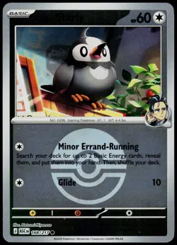 Larry's Starly (Poke Ball) 168/217 Ascended Heroes - Reverse Holo Pokemon NM/M - Image 1