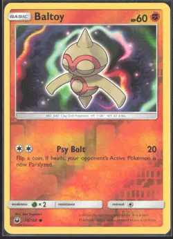 Baltoy 78 Celestial Storm - Reverse Holo Pokemon NM/M (Common) - Image 1