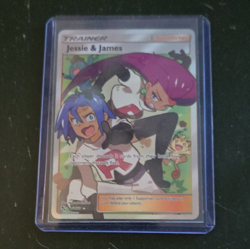 The Pokemon Company Jessie & James 68/68 Hidden Fates Ultra Rare Holo EN 2019 - Image 1