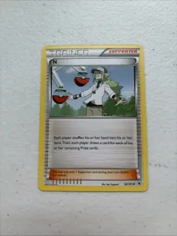 N (Supporter) Uncommon Noble Victories 92/101 LP/Pokemon TCG - Image 1