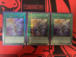 YuGiOh 3x Ultimate Slayer (Quarter Century Secret Rare) Playset RA02-EN070 NM - Image 1