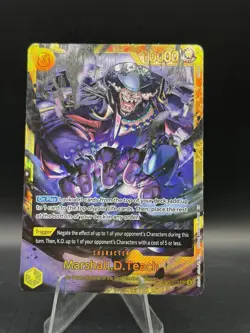 Marshall.D.Teach (119) OP16-119 The Time of Battle Foil One Piece Sec - Image 1