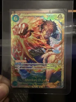 Monkey D Luffy SEC OP13-118 Carrying on His Will One Piece ENGLISH - Image 1