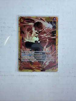 One Piece CCG The Time Of Battle Portgas D Ace SEC OP16-118 Mint - Image 1