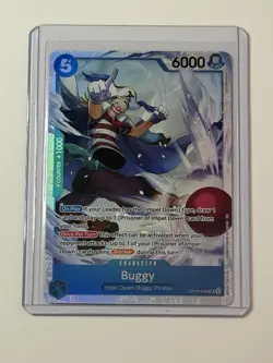 Buggy OP16-048 Special Rare Foil SR The Time Of Battle One Piece - Image 1