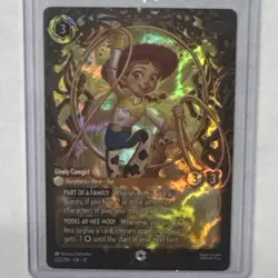Disney Lorcana Jessie Lively Cowgirl Enchanted 223/204 Wilds Unknown Foil - Image 1