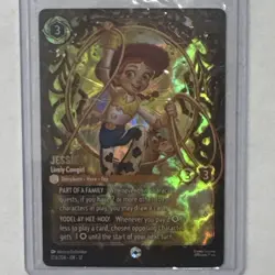 Disney Lorcana Jessie Lively Cowgirl Enchanted 223/204 Wilds Unknown Foil - Image 5