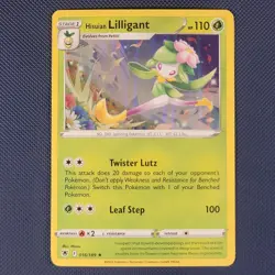 Hisuian Lilligant 016/189 - Astral Radiance - Rare Holo Pokemon Card - NM - Image 1