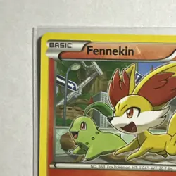 Fennekin 10/124 Regular Card XY Fates Collide Pokemon TCG LP - Image 3