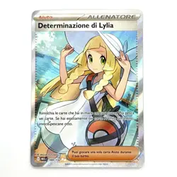 Pokemon Card Determinazione di Lylia 169/173 Full Art ITA NM - Image 1