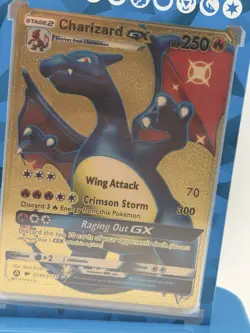 Pokemon Charizard GX Full Art Foil SV49/SV94 Shiny Holo Rare Card HP 250 - Image 2