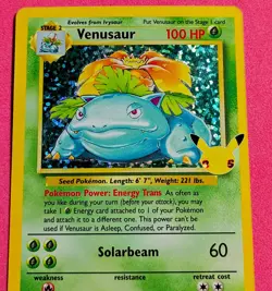 Pokemon Card TCG - Venusaur (Holo Rare) - Celebrations: Classic Collection - NM - Image 5